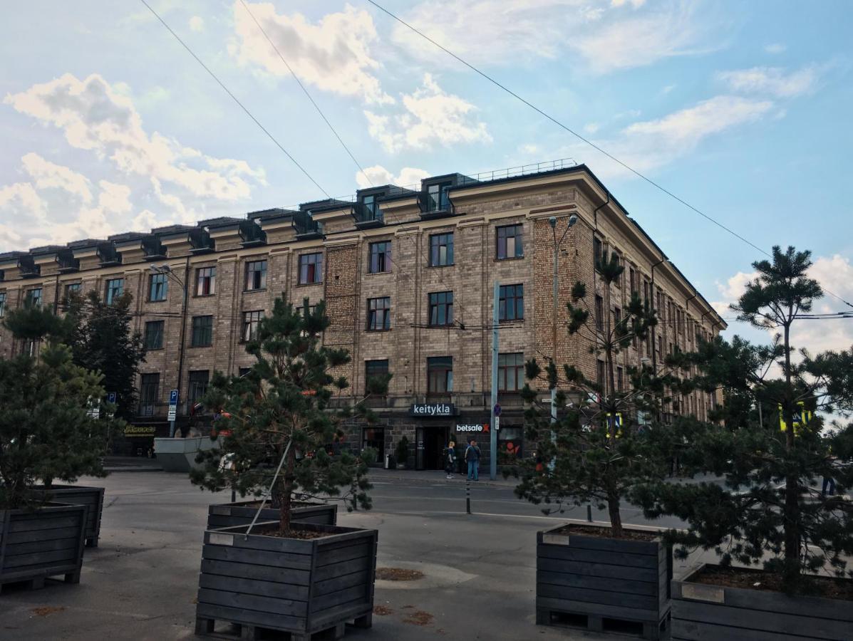 铁路公寓&酒店 维尔纽斯 外观 照片